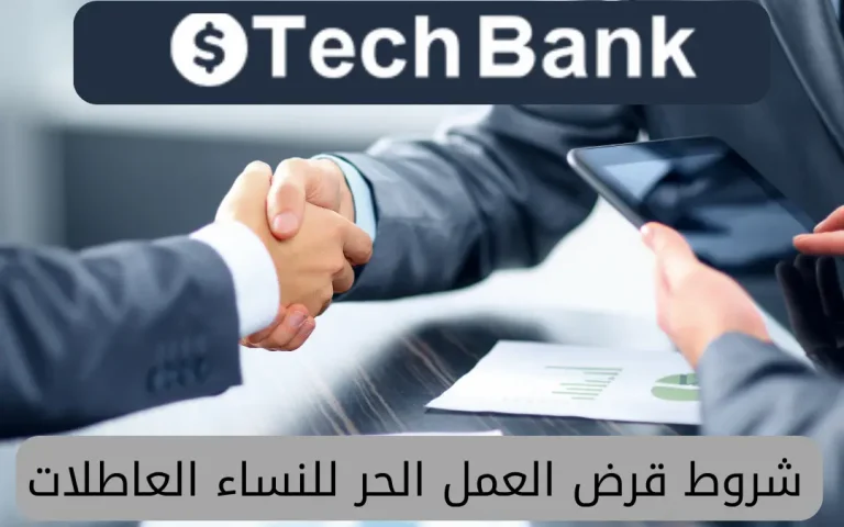 شروط قرض العمل الحر للنساء العاطلات